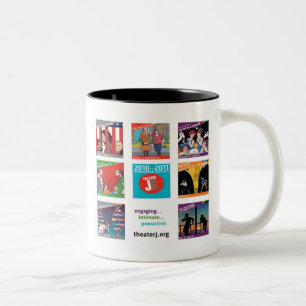 2010-2011 Jahreszeit-Tasse Zweifarbige Tasse
