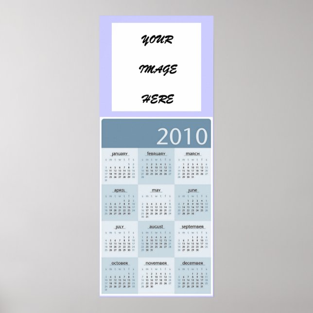 2010 CALENDAR POSTER CUSTOMIZABLE (Vorne)