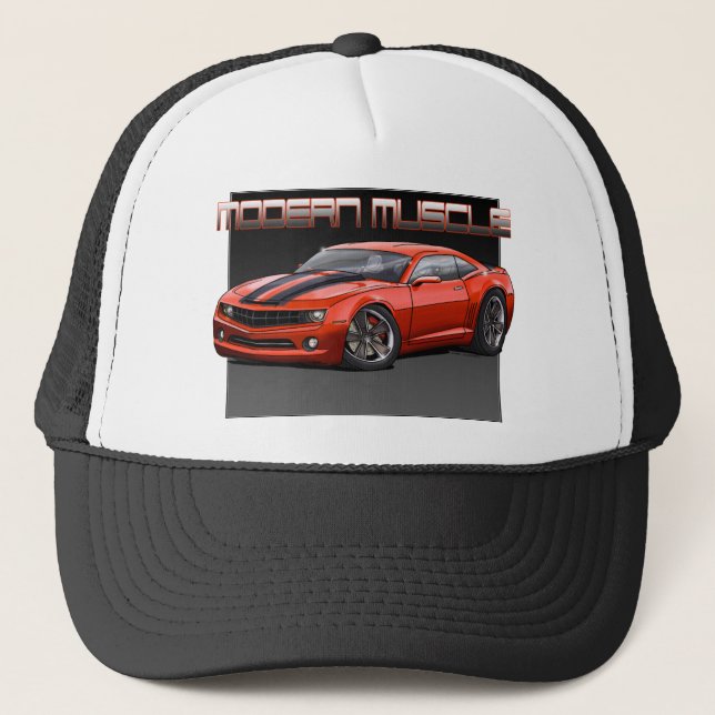 2010_Camaro_Orange Truckerkappe (Vorderseite)