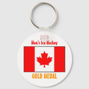 2010 das Eis-Hockey Kanada-Männer - Goldmedaille Schlüsselanhänger