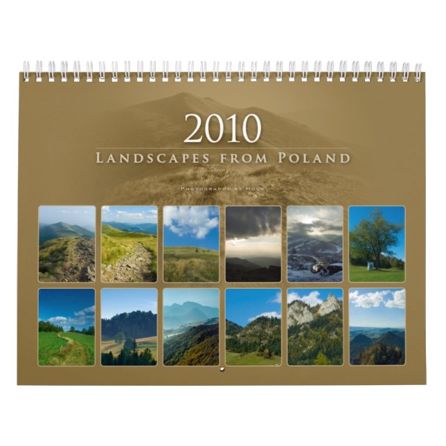 2010 paysages de Pologne - calendrier (Protection)