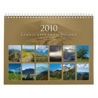 2010 paysages de Pologne - calendrier