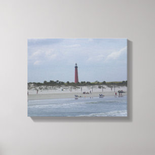 2010 Ponce Einlass-Leuchtturm, Florida Leinwanddruck