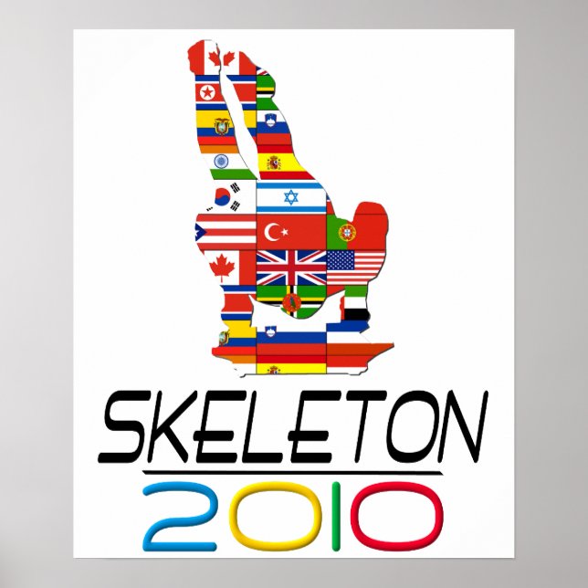 2010: Skelett Poster (Vorne)