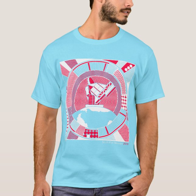 2010 South Pole Telescope T - Shirt (Vorderseite)