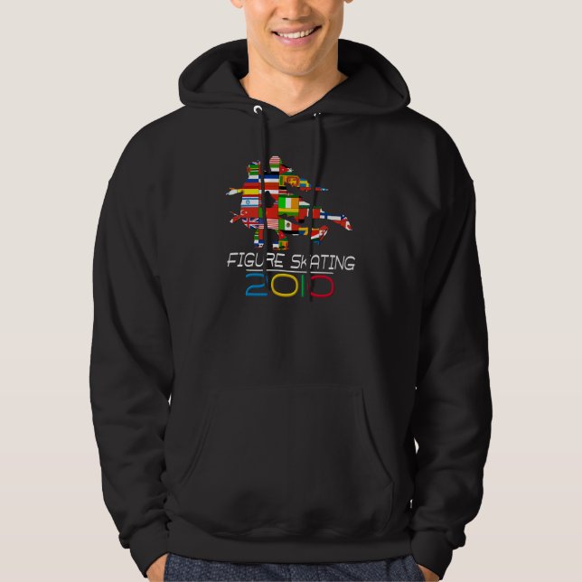 2010: Zahl Skaten Hoodie (Vorderseite)