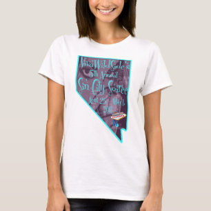 2011 5. jährliches Sin City Soiree-"Nevada" Logo T-Shirt