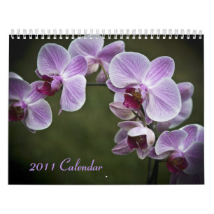 2011 calendrier - fleurs
