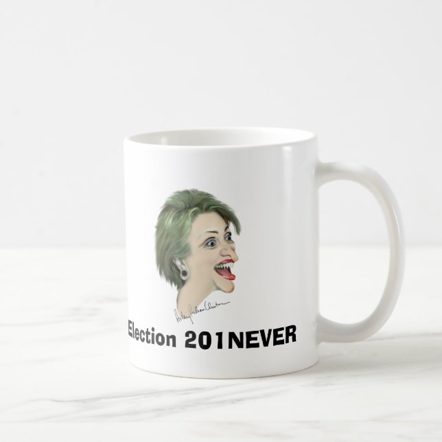 2011 Hillary wählen Kaffeetasse (Rechts)