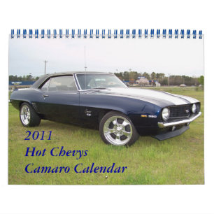 2011 Hot Chevys Camaro Kalender