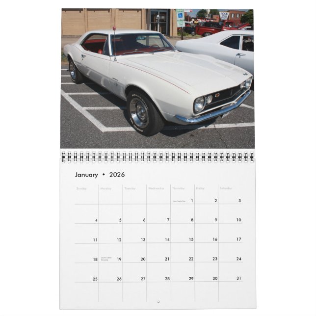 2011 Hot Chevys Camaro Kalender (Jan 2026)