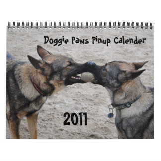 2011 - Hündchen-Tatzenpinup-Kalender Kalender