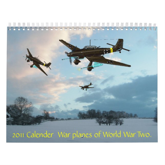 2011 Kalender Krieg Flugzeuge der Welt ... (Titelbild)