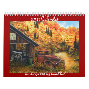 2011 Kalender-Landschaftskunst durch David Paul Kalender