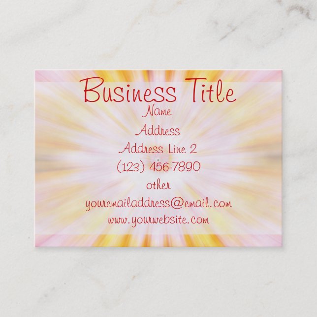 2011 Kalender-Visitenkarten Visitenkarte (Vorderseite)