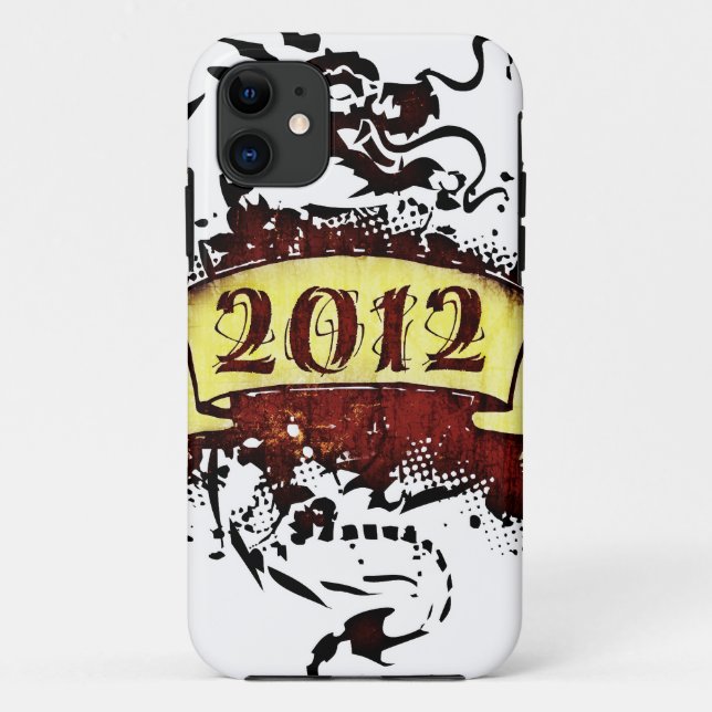 2012 - Année du Dragon - coque iphone (Dos)