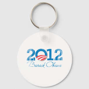 2012 - Barack Obama - Vintage.png Schlüsselanhänger