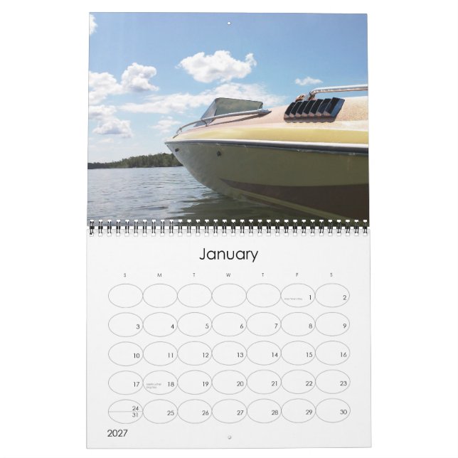 2012 CGOAMN Classic Glastron Calendar Kalender (Jan 2027)