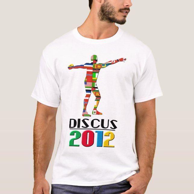 2012: Discus T-Shirt (Vorderseite)