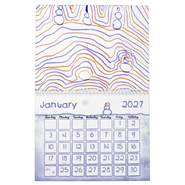 2012 durch Harry Bell Kalender (Jan 2027)