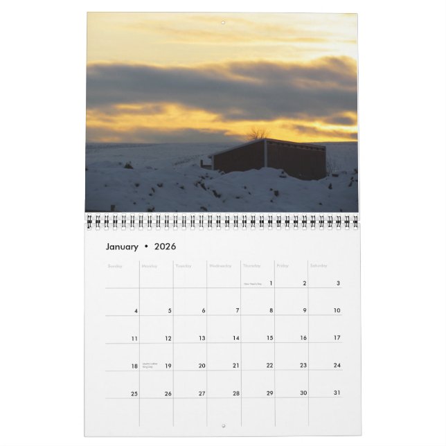 2012: Ein Jahr in den Bergen Kalender (Jan 2026)