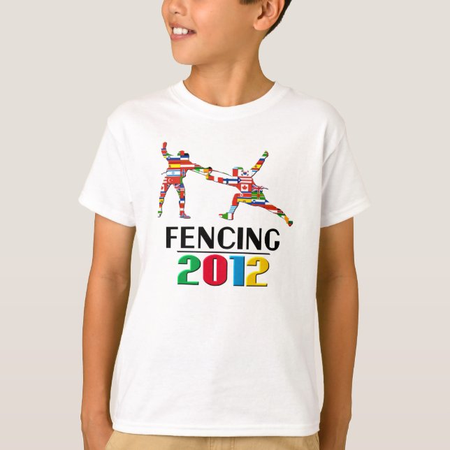 2012: Fechten T-Shirt (Vorderseite)