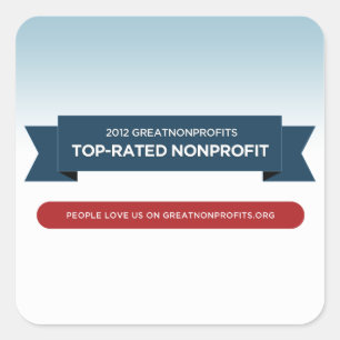 2012 GreatNonprofit Top-Rated Award Stickers