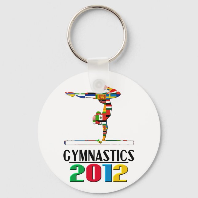 2012: Gymnastik Schlüsselanhänger (Vorderseite)