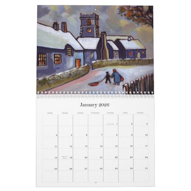 (2012 images de calendrier de mes originaux) (Jan 2026)