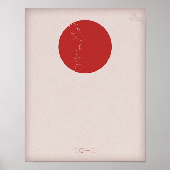 "2012" Japan Earthquake Relief Poster (Vorne)