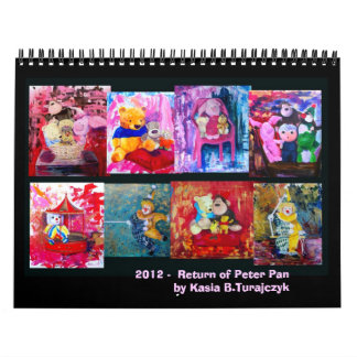 2012 Kalender-Rückkehr von Peter Pan Kalender
