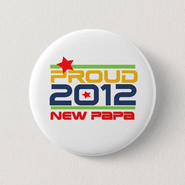 2012 Papa-T - Shirt und Geschenke Button (Vorderseite)