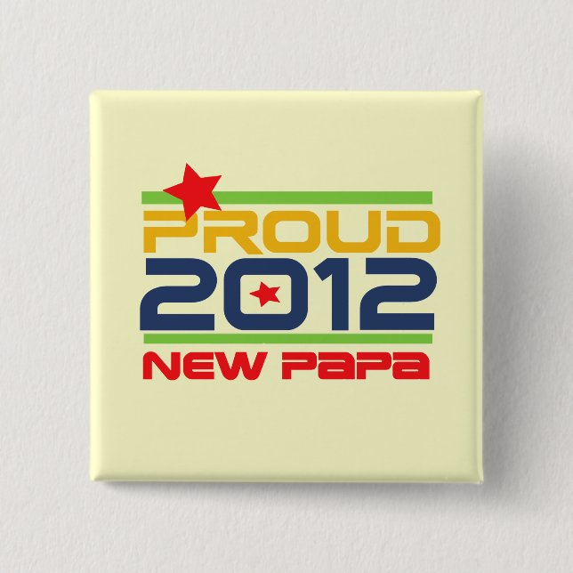 2012 Papa-T - Shirt und Geschenke Button (Vorderseite)