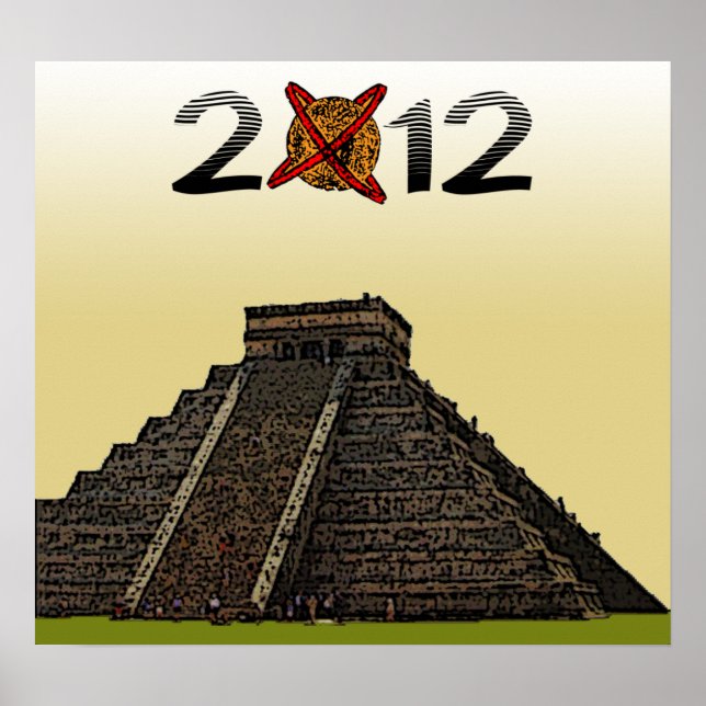 2012 Posters "Mayan Kukulkan Chichen Itza" v2 Poster (Vorne)