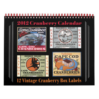 2012 Preiselbeer-Kalender Kalender