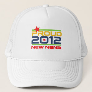 2012 Proud Nana T-Shirts und Geschenke Truckerkappe