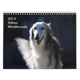 2012 seidenes Windhounds Kalender