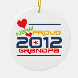 2012 stolze Großvater-T - Shirts und Geschenke Keramikornament