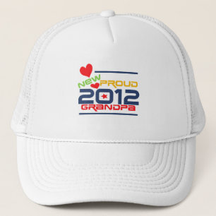2012 stolze Großvater-T-Shirts und Geschenke Truckerkappe