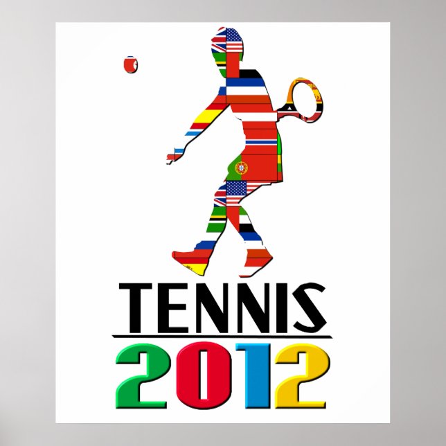 2012: Tennis Poster (Vorne)