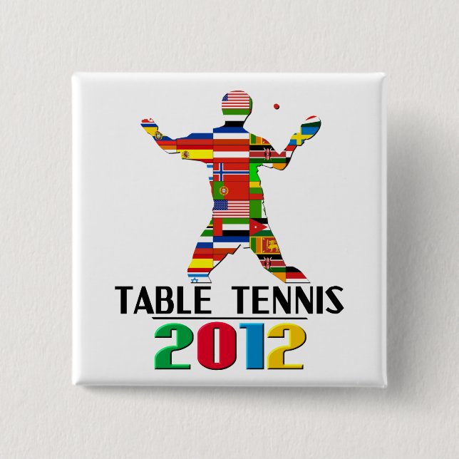 2012: Tischtennis Button (Vorderseite)