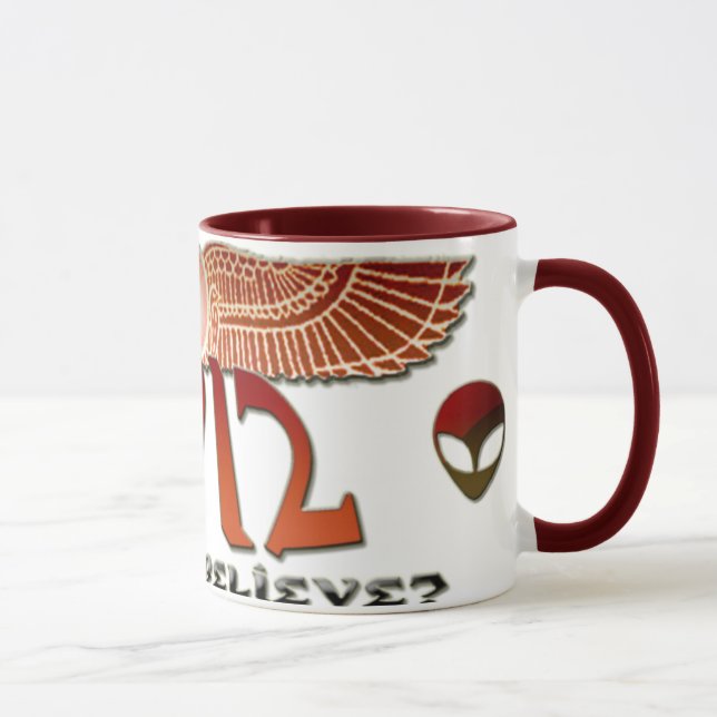 ~*2012, tun Sie Believe*~ Tasse (Rechts)