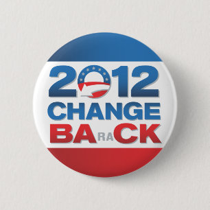 2012 umsandernpolitischer Knopf Button
