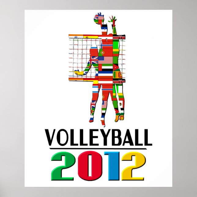2012: Volleyball Poster (Vorne)