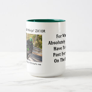 2012 ZX10R für wenn Sie Wheelie hinter jedem Zweifarbige Tasse
