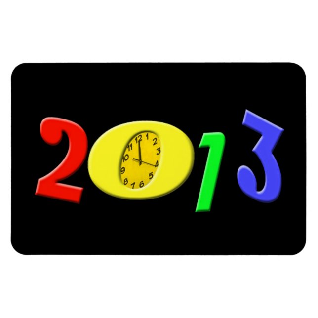 2013 Farben Magnet (Horizontal)