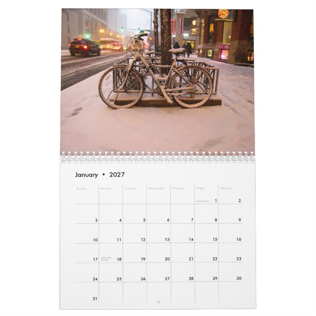 2013 Freuden am Fahrrad-Kalender - für Fahrt der Kalender (Jan 2027)
