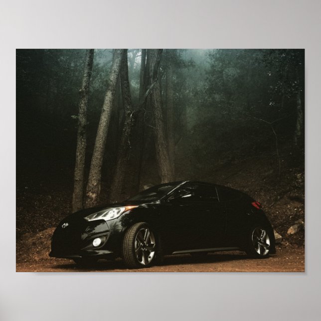 2013 Hyundai Veloster Turbo Poster (Vorne)