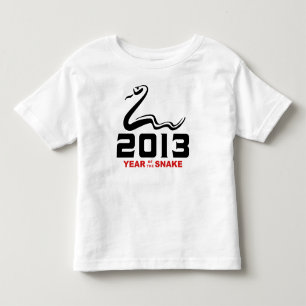 2013 Jahr der Schlange Kleinkind T-shirt