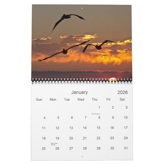 2013 Kalender - Flügel (Jan 2026)